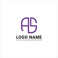 kostenlos ein s Monogramm Logo Design vektor