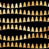 abstrakter Schönheitsweihnachtsbaum und nahtloses Muster. Hintergrund des neuen Jahres. Vektor-Illustration vektor