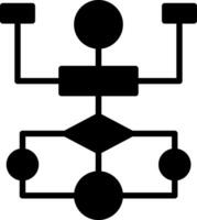 strömma Diagram vektor ikon design