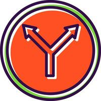 Teilt Vektor Symbol Design