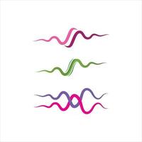 Wave Line Musik und Sound Vector Equalizer Logo