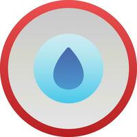 Wassertropfen Vektor Symbol Design