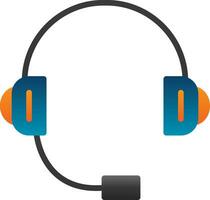 Headset-Vektor-Icon-Design vektor