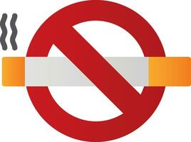 Nein Zigarre Vektor Symbol Design