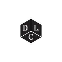 dlc Brief Logo design.dlc kreativ Initiale dlc Brief Logo Design. dlc kreativ Initialen Brief Logo Konzept. vektor