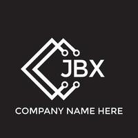 jbx Brief Logo design.jbx kreativ Initiale jbx Brief Logo Design. jbx kreativ Initialen Brief Logo Konzept vektor