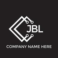 printjbl Brief Logo design.jbl kreativ Initiale jbl Brief Logo Design. jbl kreativ Initialen Brief Logo Konzept. vektor