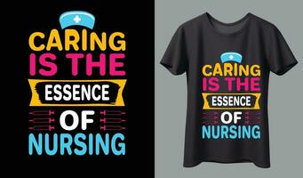stolt pensionerad sjuksköterska bara tycka om en regelbunden sjuksköterska t-shirt och affisch vektor design mall. amning t-shirt med medicinsk element vektorer. stetoskop, spruta design. för märka, bricka, emblem.