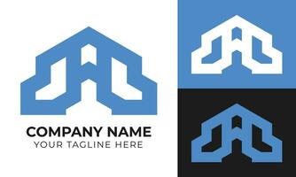 kreativ abstrakt modern minimal h Brief Zuhause Logo Design Vorlage kostenlos Vektor
