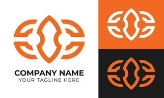 kreativ abstrakt modern minimal Geschäft Logo Design Vorlage kostenlos Vektor