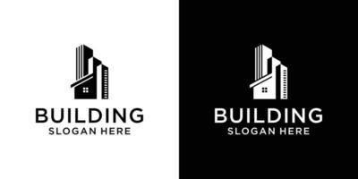 Home Building Logo Design-Vorlage vektor