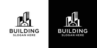 Home Building Logo Design-Vorlage vektor