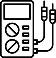 Voltmeter Vektor Symbol Design