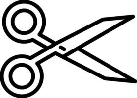 scissor vektor ikon design