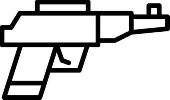 Spielzeug Gewehr Vektor Symbol Design