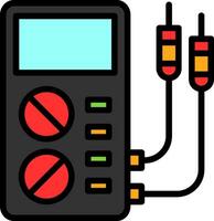 voltmeter vektor ikon design