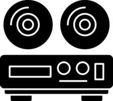 DVD Spieler Vektor Symbol Design