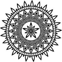 Mandala Ornament Design im Vektor