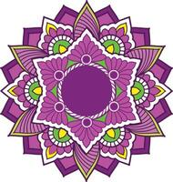 Mandala Ornament Design im Vektor