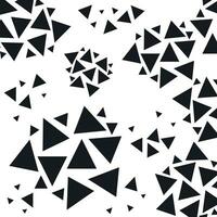 geometrisch Dreieck Muster geeignet zum Stoff Drucken vektor