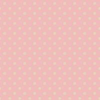 Vektor retro Polka Punkt nahtlos Muster. Beige Punkte auf Rosa Hintergrund. gut zum Design von Verpackung Papier, Hochzeit Einladung, Plaid, Kleidung, Hemden, Kleider, Bettwäsche und andere Textil- Produkte.