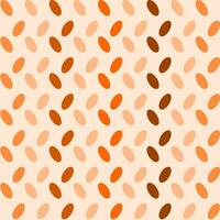 abstrakt orange Färg sömlös mönster med elliptisk prickar i en vertikal array. halloween, falla, skörda, pumpa, tacksägelse begrepp. vektor