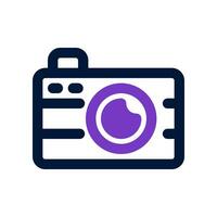 kamera ikon. vektor ikon för din hemsida, mobil, presentation, och logotyp design.