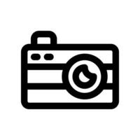 kamera ikon. vektor ikon för din hemsida, mobil, presentation, och logotyp design.