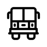 Bus Symbol. Vektor Symbol zum Ihre Webseite, Handy, Mobiltelefon, Präsentation, und Logo Design.