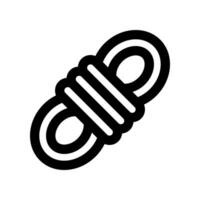Seil Symbol. Vektor Symbol zum Ihre Webseite, Handy, Mobiltelefon, Präsentation, und Logo Design.