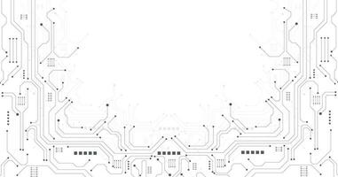 Technologie schwarz Schaltkreis Diagramm Konzept. vektor