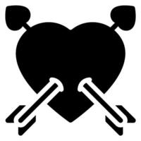 Amor Glyphe Symbol vektor