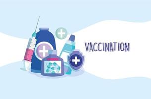 Impfschutz Krankheit vektor