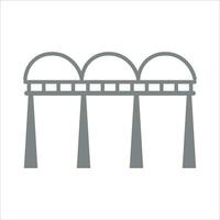 Brücke Symbol Vektor Illustration Symbol