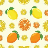 nahtlos Orange Muster Vektor Illustration
