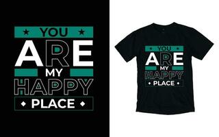 motivierend Typografie T-Shirt drucken Design, inspirierend Zitate T-Shirt Design vektor