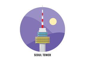 Seoul Tower vektor