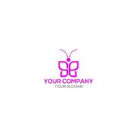 se Schmetterling Logo Design Vektor