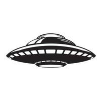 UFO vektor illustration oidentifierad flygande objekt fat kosmisk fartyg