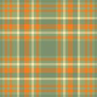 Hintergrund nahtlos Vektor von Muster prüfen Stoff mit ein Tartan Textur Plaid Textil.