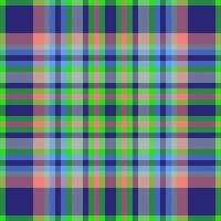 Textil- Plaid Tartan von Stoff Hintergrund Muster mit ein Textur nahtlos Vektor überprüfen.