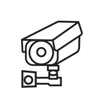 säkerhet kamera. cCTV övervakning systemet. övervakning, vakt Utrustning, inbrott eller rån förebyggande. vektor illustration isolerat på vit bakgrund.