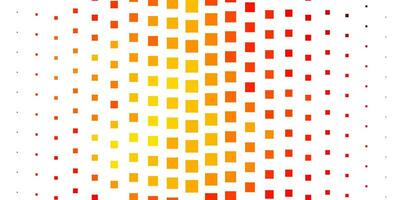 mörk röd, gul vektor bakgrund i polygonal stil.