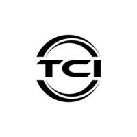 tci logotyp design, inspiration för en unik identitet. modern elegans och kreativ design. vattenmärke din Framgång med de slående detta logotyp. vektor