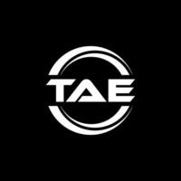 tae Logo Design, Inspiration zum ein einzigartig Identität. modern Eleganz und kreativ Design. Wasserzeichen Ihre Erfolg mit das auffällig diese Logo. vektor
