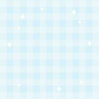 vektor söt pastell blå gingham dam pläd estetisk checkerboard mönster tapet illustration