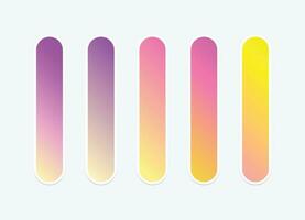 30 Vektor bunt Gradient Sammlung