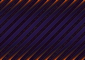 dunkel violett und golden abstrakt Technik geometrisch Hintergrund vektor