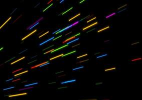 glühend Sci-Fi retro Hintergrund mit Neon- Laser- Linien vektor