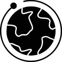 Globus Planet Erde Symbol Symbol Bild Vektor